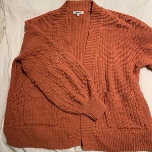 women’s madewell bobble cardigan